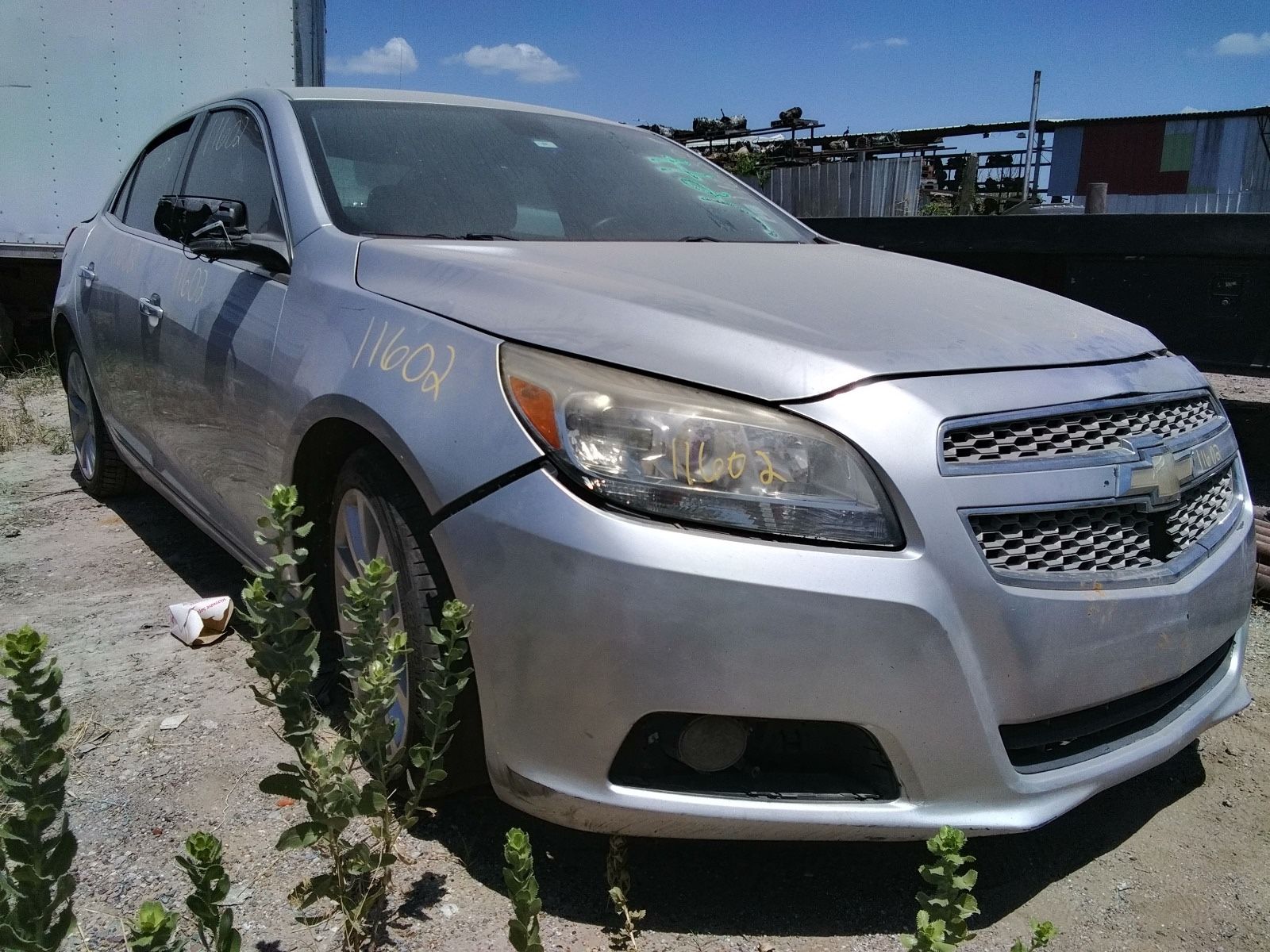 2013 CHEVY MALIBU— FOR PARTS ONLY//PARTES SOLAMENTE—STOCK#11602