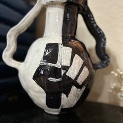 Black Lives Matter Vase - Handmade 