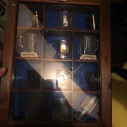 Vintage joe Camel shot glasses