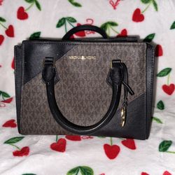 MK Black & Brown Purse