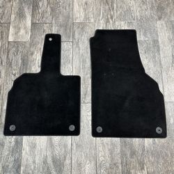OEM 2011-2016 LAMBORGHINI AVENTADOR BLACK FLOOR MATS LHD (contact info removed)91A