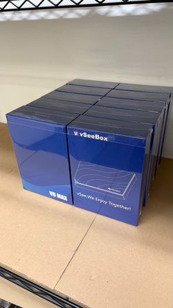 VSee Box V6 Max Home Media Box with Voice Remote