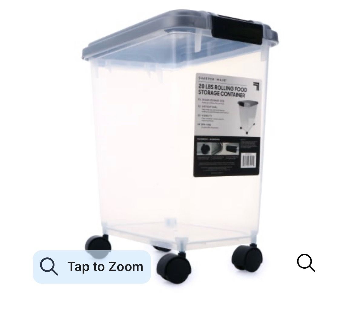 *Brand New* 20lb pet food storage container