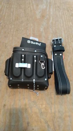 Ironworker pouch and belt