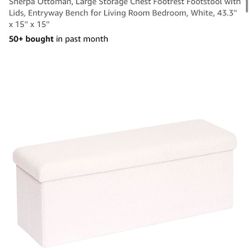 Storage Ottoman 
