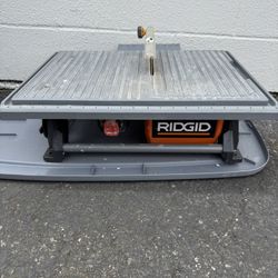 RIDGID Brand Tile Saw