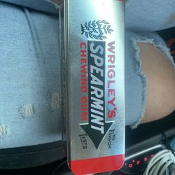 Tin Spearmint Gum Metal Tin