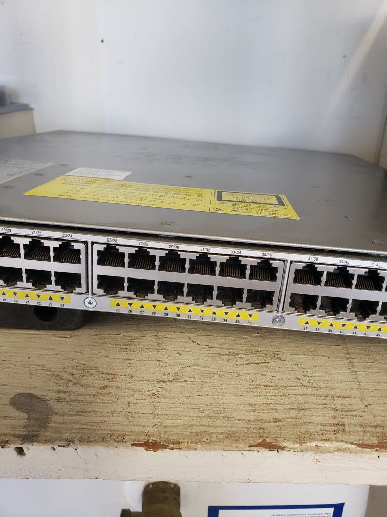 Cisco 48 Port POE Ethernet Switch