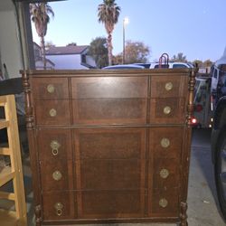 Vintage Mid Century Dresser National Furniture Company