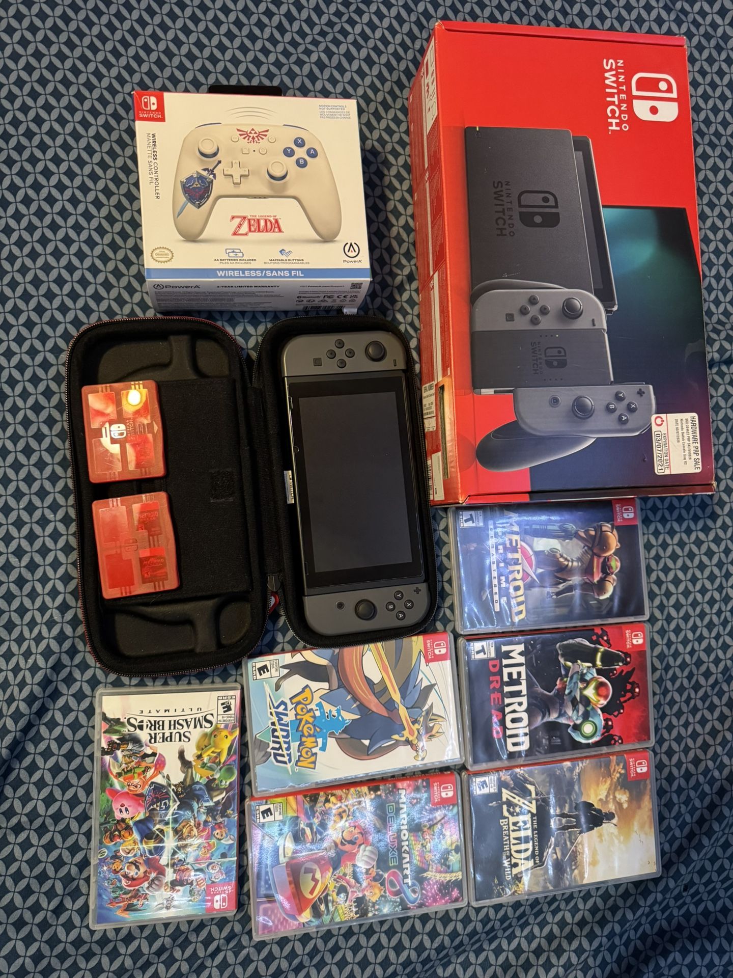 Switch Games and Controller $350