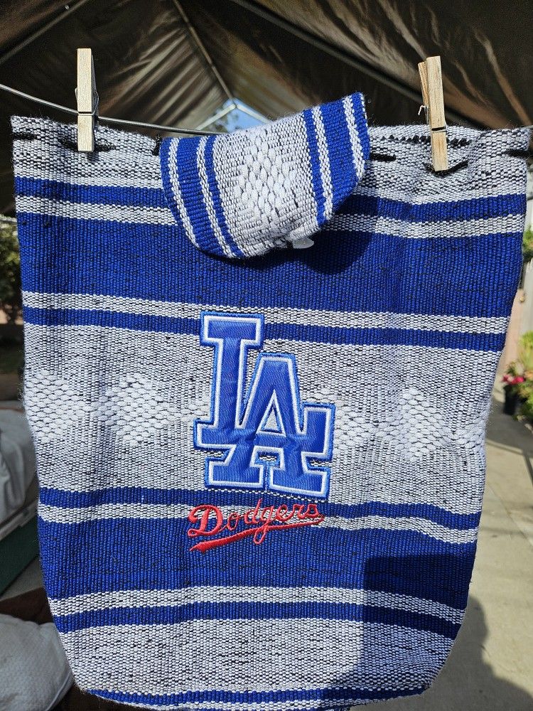 Dodgers Woven Backpack