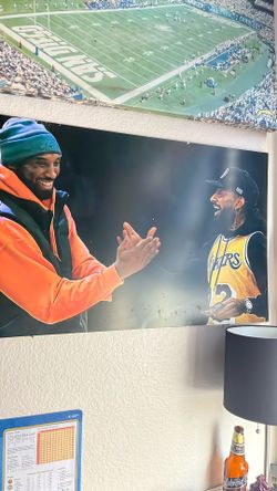 Kobe And Nipsey Hustle Wood Picture