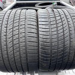 3 Used 325/30/20 Michelin Pilot Sport A/S 3+tires 