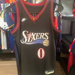 Sixers Maxey Jersey