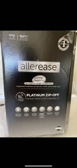 Mattress protector with removable top Size: King