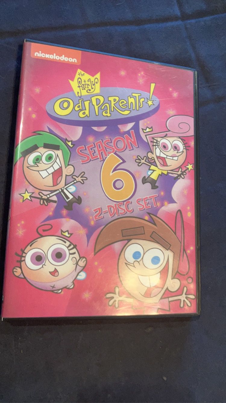 Fairly Odd Parents Season 6 DVD Rare 