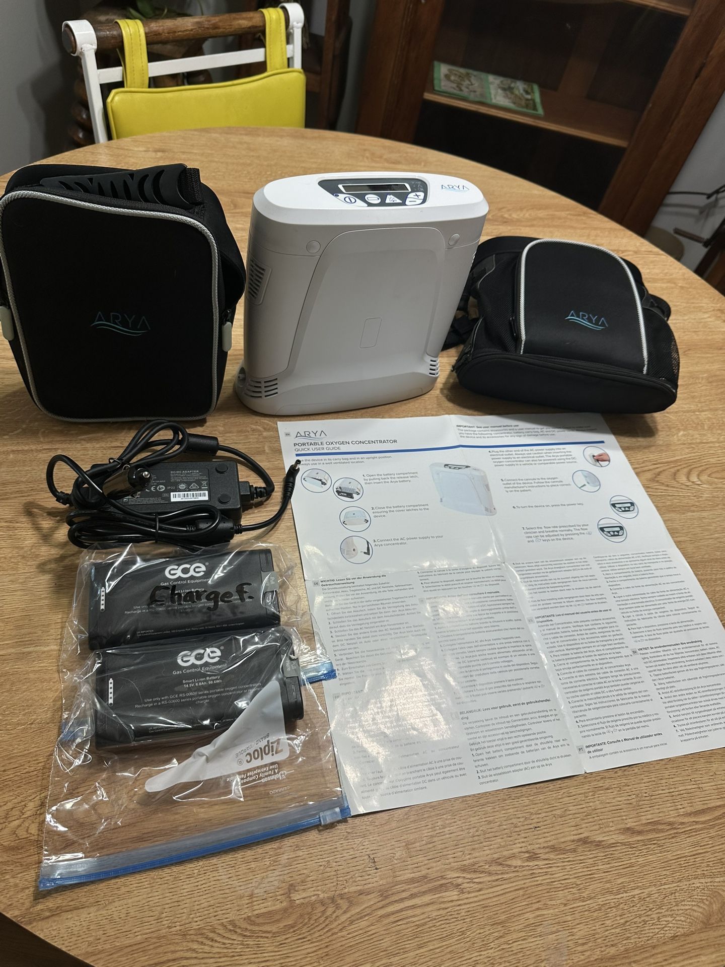 Arya Oxigeno Machine Portable Para Travel