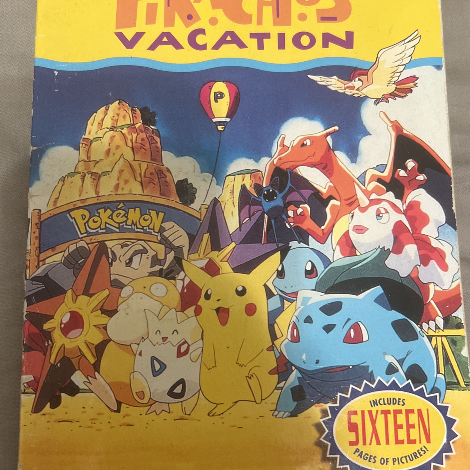 pokemon pikachu’s vacation