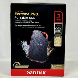 SanDisk Extreme PRO USB4 Portable SSD 2TB