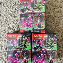 Pokemon Shrouded Fable Booster Bundle