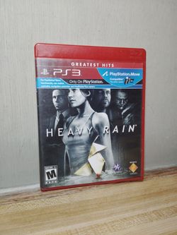 PS3 heavy rain 😞☔ 🌧️