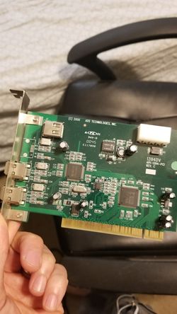Firewire card pci