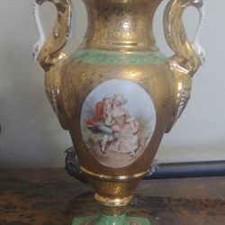 24k Plated Antique lamp