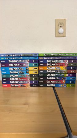 Dog Man & Captain Underpants Book Collection by Pilkey