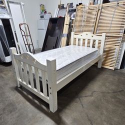 Twin Bed And Mattress 