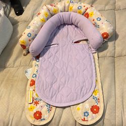Car seat head supports Baby Girl