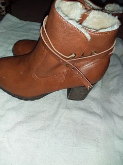 Brown boots