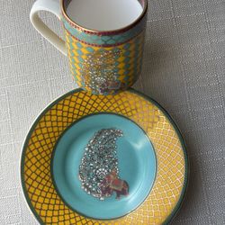 Set Of 6 Turkish Coffee Cups By Good Earth .