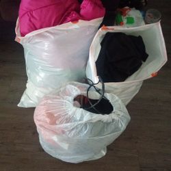3 Bags Of Womens Clothes