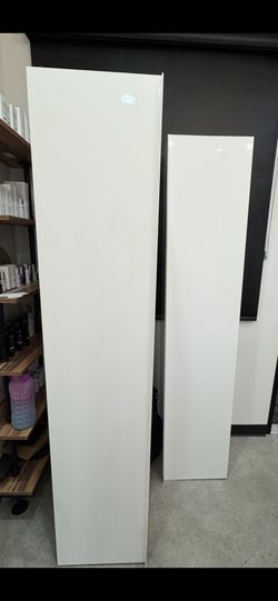 White Cabinets Adjustable Shelving