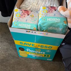400 Diapers Different Brands Size 1
