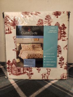 Flannel Twin Sheet Set