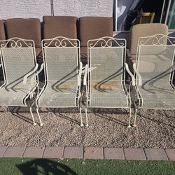 $180  IRON 4 ROCKING CHAIRS 