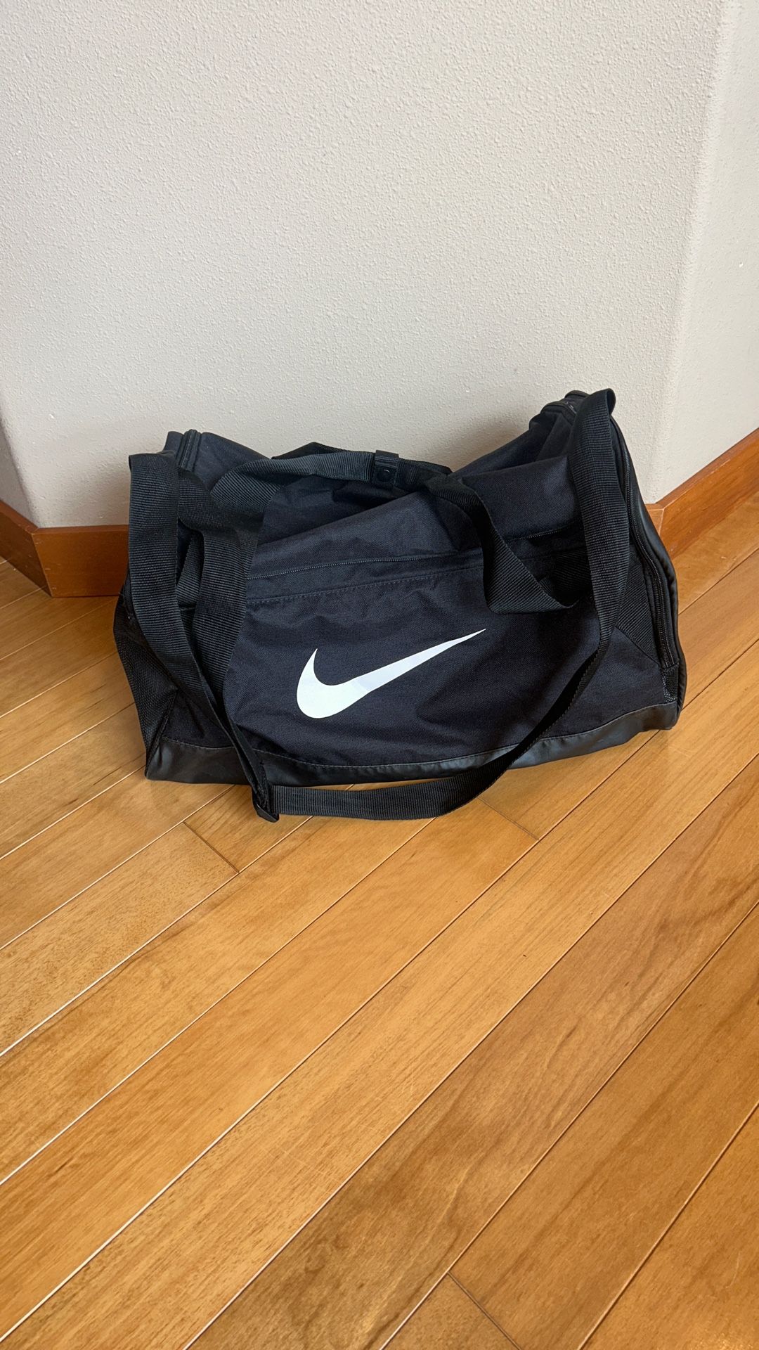 Nike Black Training Duffle Gym Bag