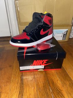 Patent Bred Jordan 1 Size 9.5