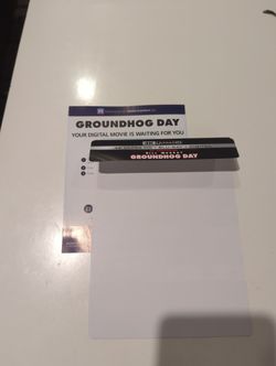 Groundhog Day 4K Movie Digital Copy Code