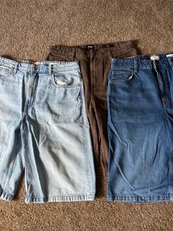 Baggy Denim shorts