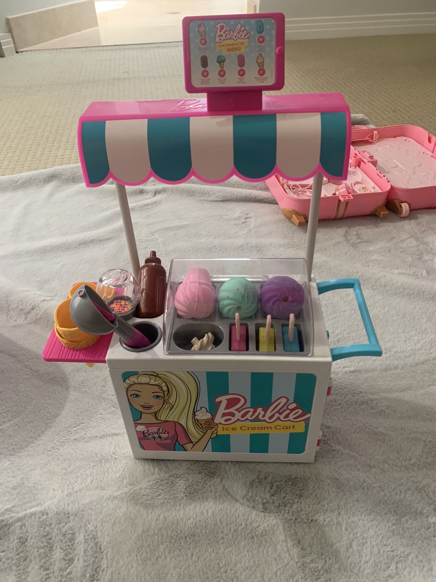 Toy Ice Cream Cart Barbie for Sale in Los Angeles CA OfferUp