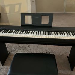 🎹Yamaha P-45 88-Key Weighted Digital Piano with Stand & Pedal