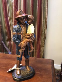New Firefighter Statue