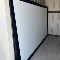 I sold my fixed projection screen with black frame