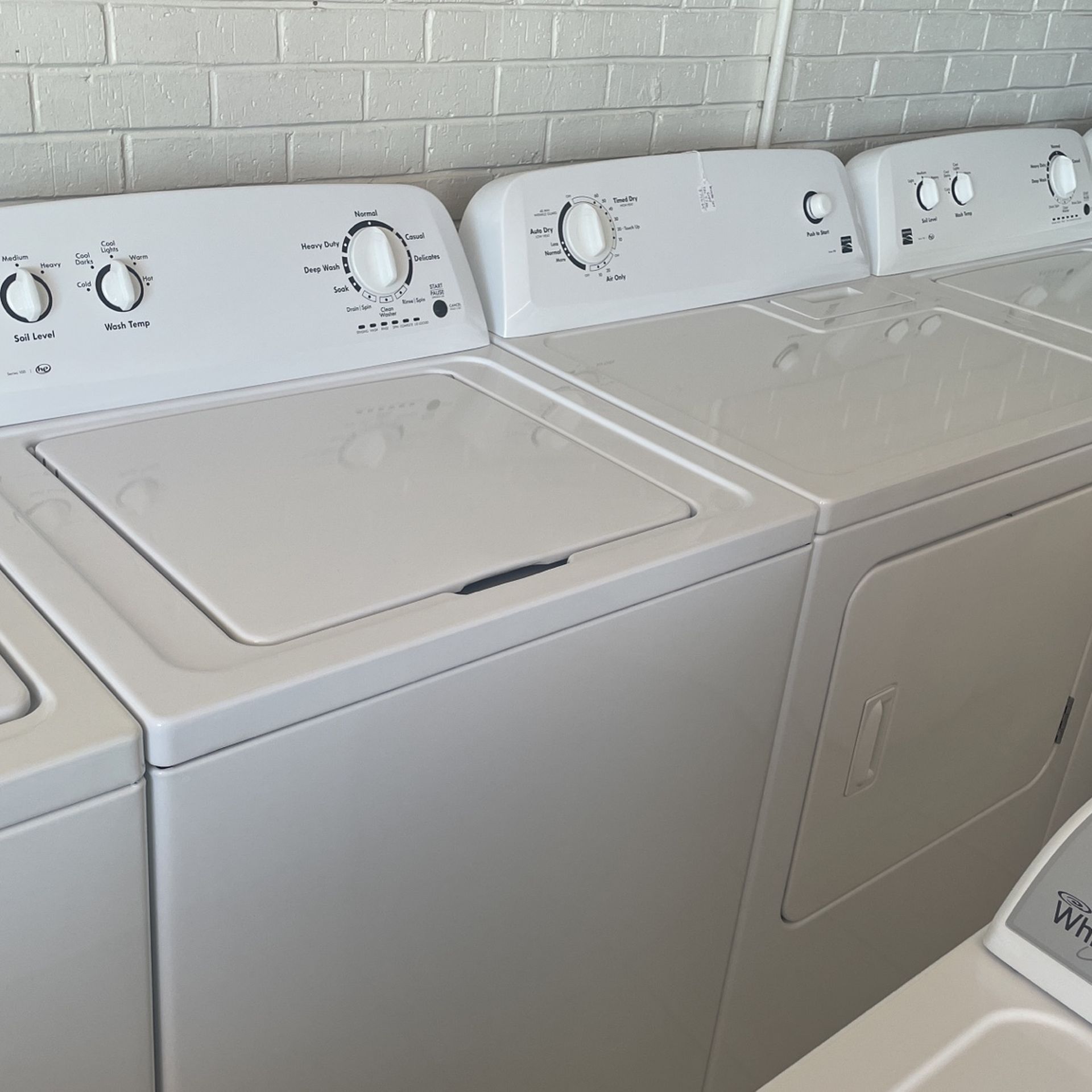 Kenmore Washer And Electric Dryer 
