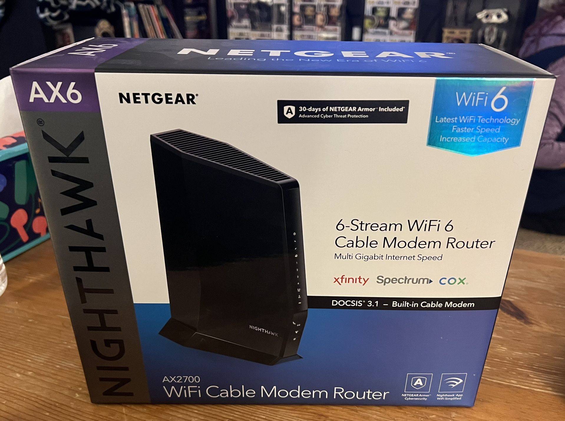 WiFi Nighthawk Router Cable Modem 