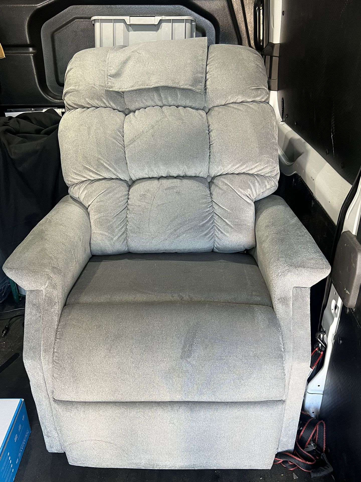 Grey Electric Power lift Recliner