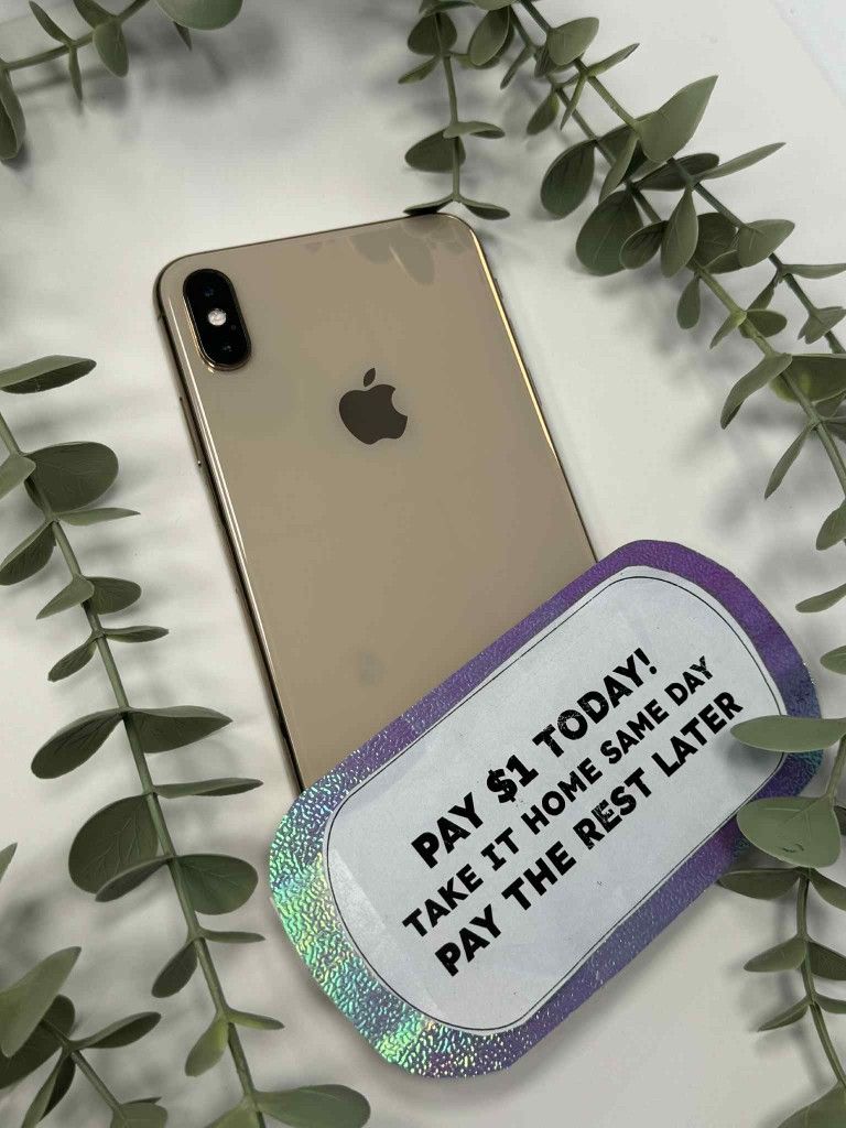 Apple IPhone Xs Max - Pay $1 DOWN AVAILABLE - NO CREDIT NEEDED