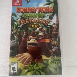 Donkey Kong Country Returns HD Nintendo Switch